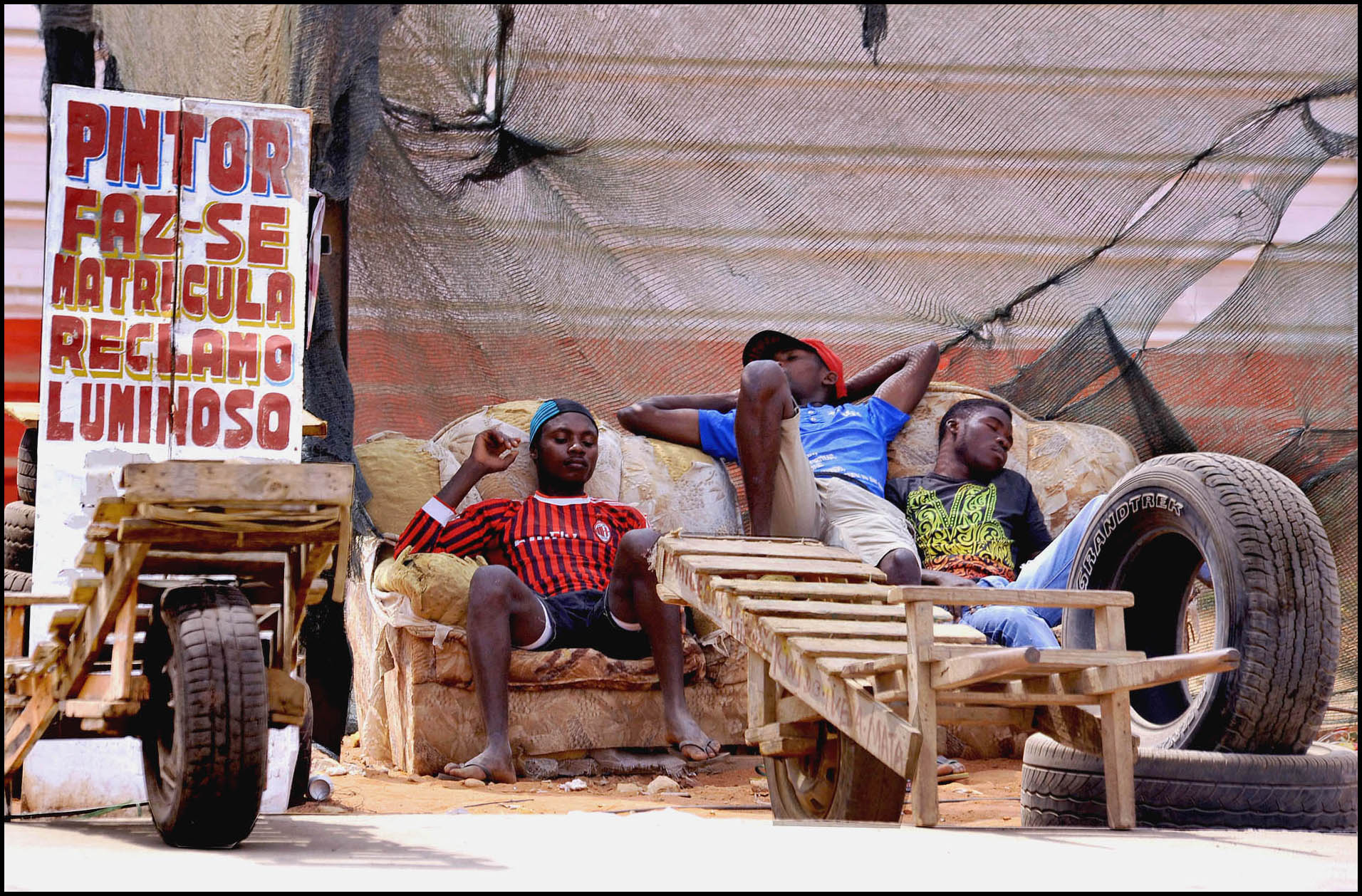 'Tired' Luanda, Angola 2013