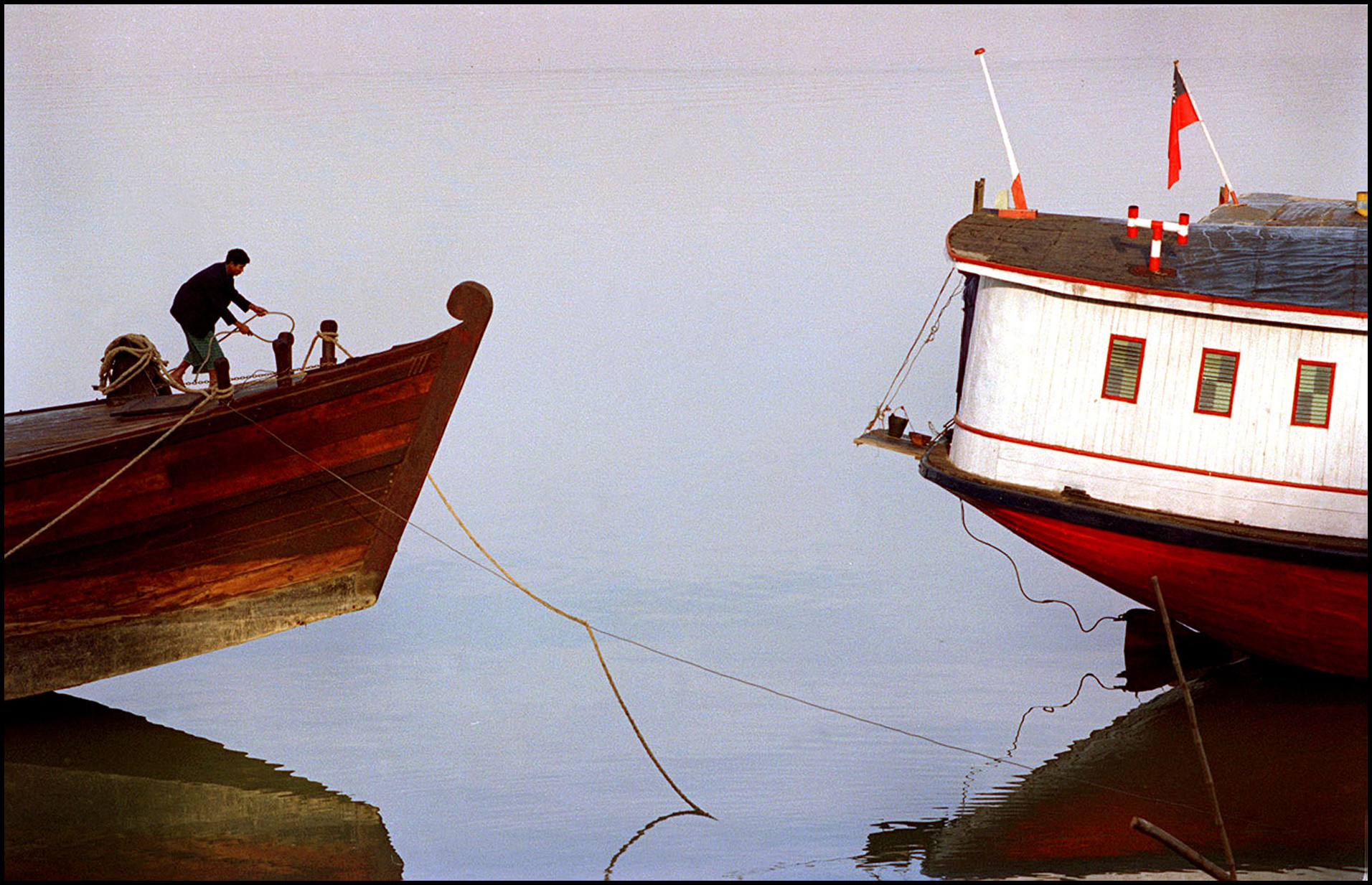'Burma Fisherman' Pagan, Burma 1992