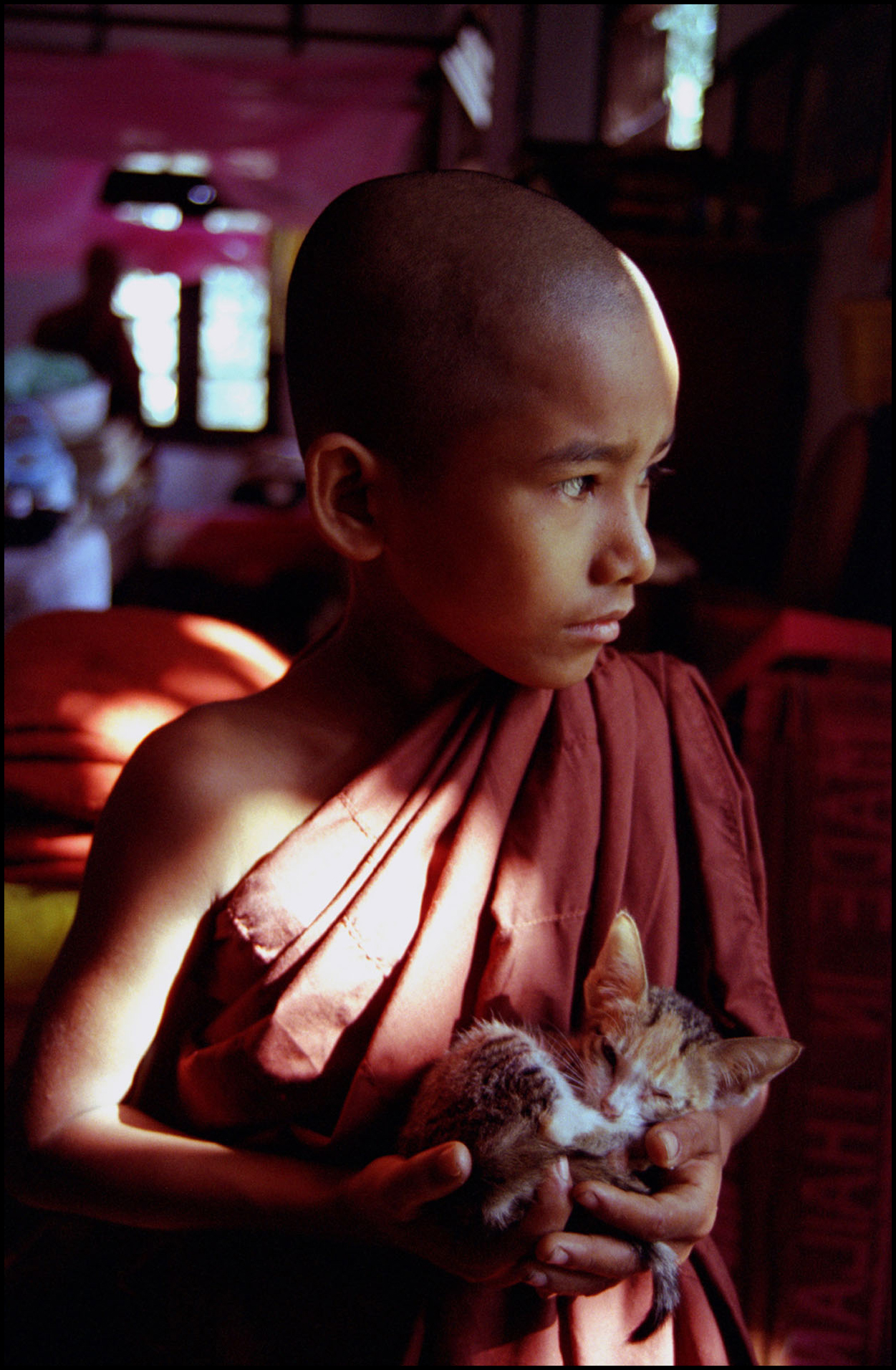 'Buddhist Boy' Rangoon, Burma 1994