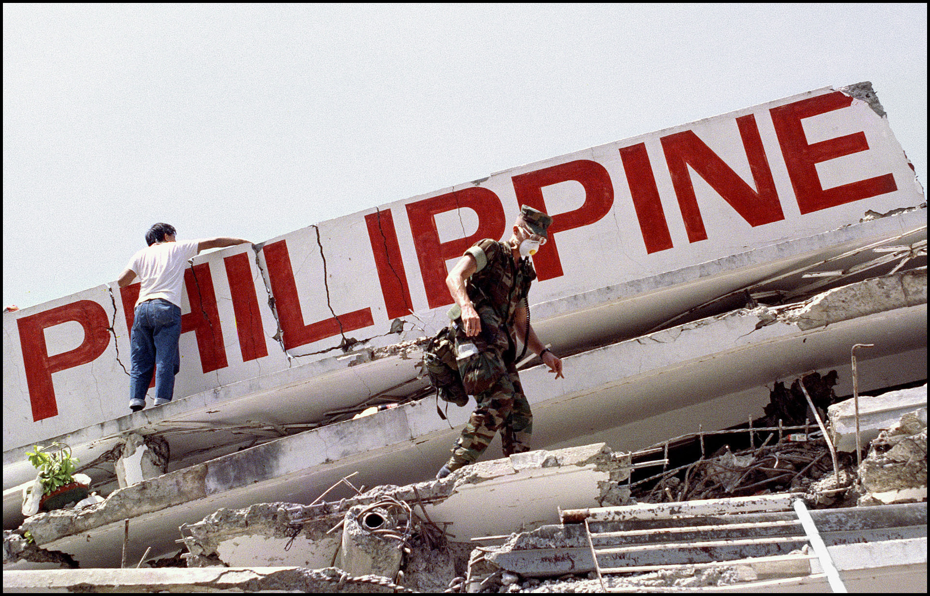 'Baguio City Earthquake' Baguio City, Philippines 1990