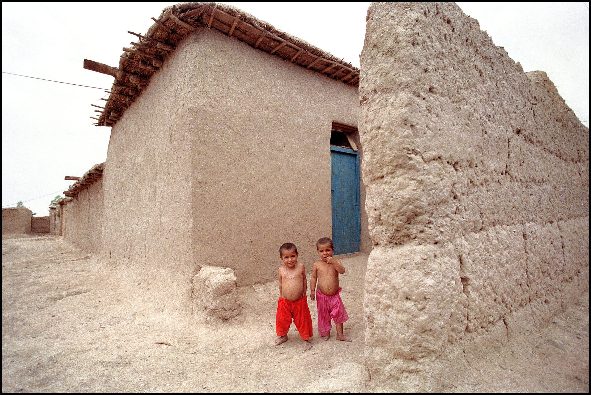 'Refugee Twins' Nasir Bagh, Pakistan 1988