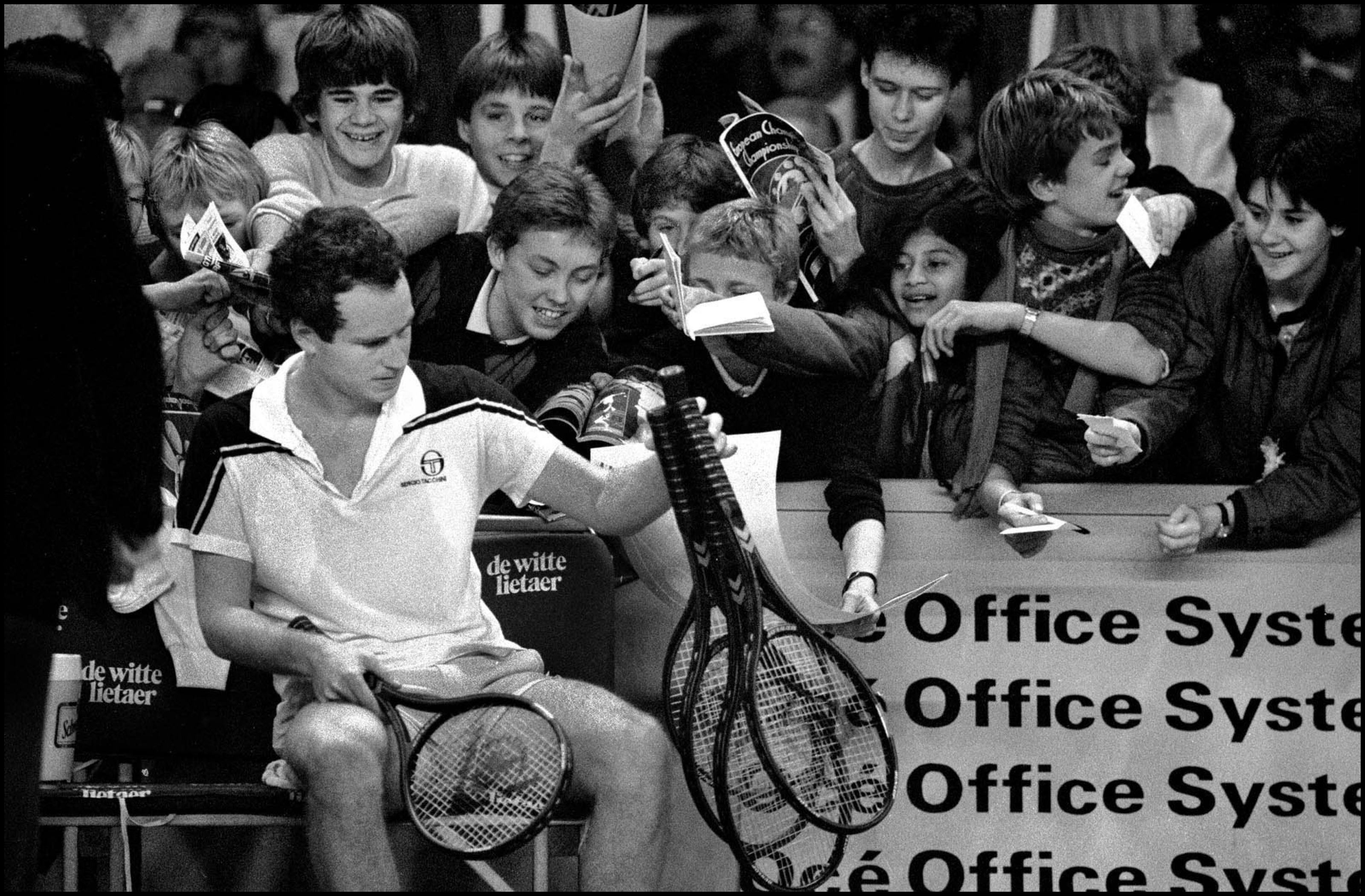 'McEnroe' Antwerp, Belgium 1983