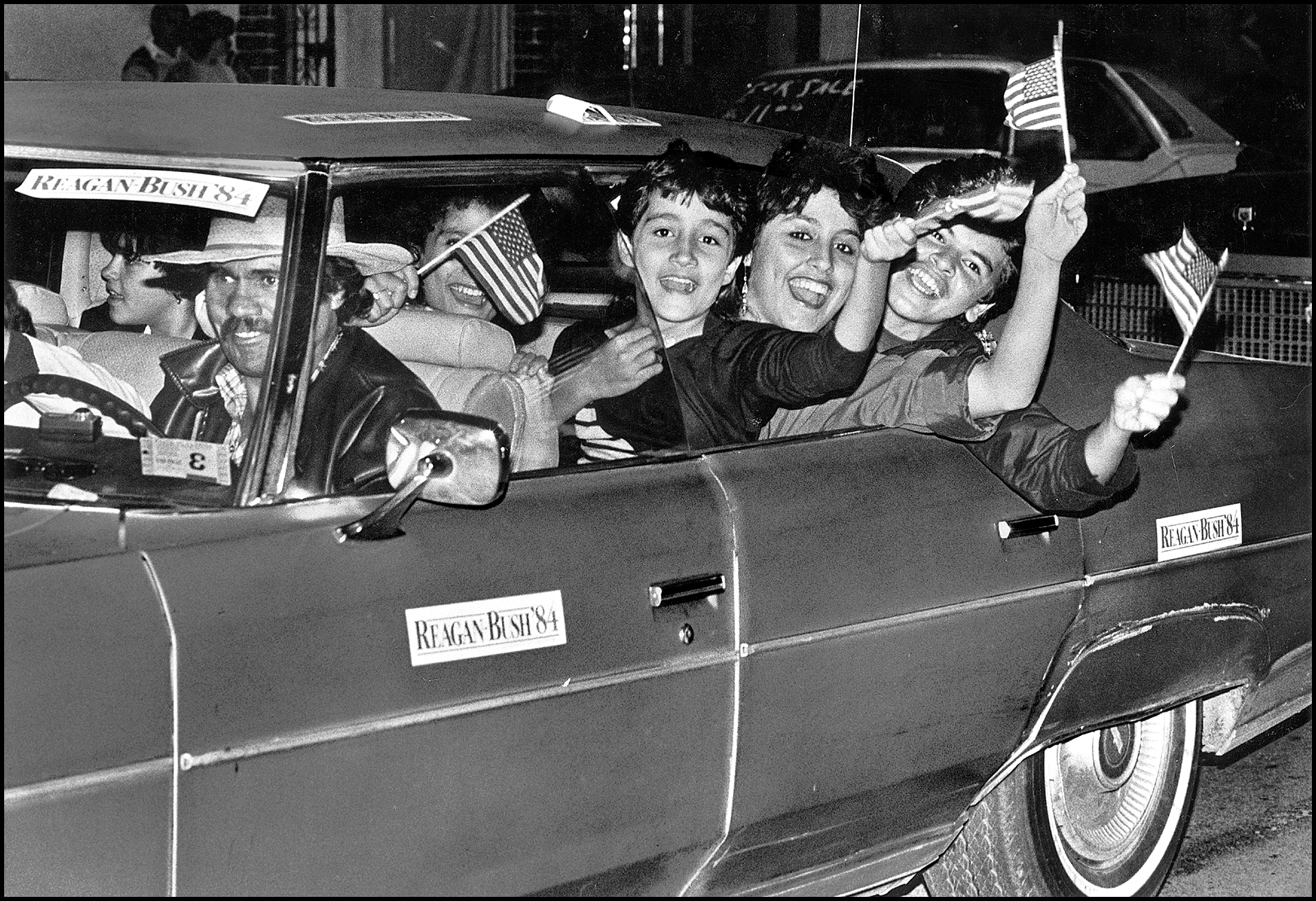 'Car Campaign' Little Havana Miami, Florida 1984