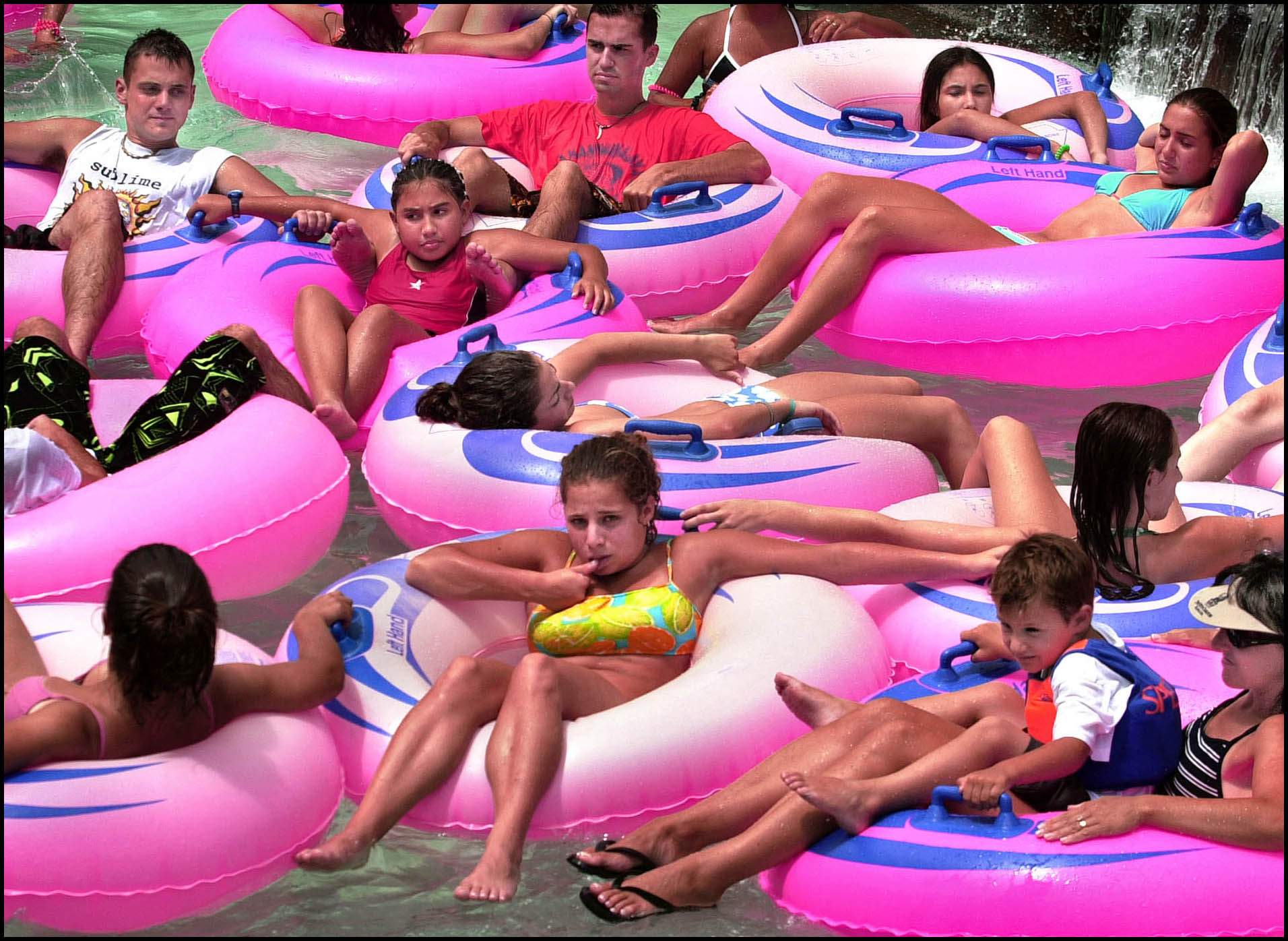 'Tube Traffic' Honolulu, Hawaii 1999