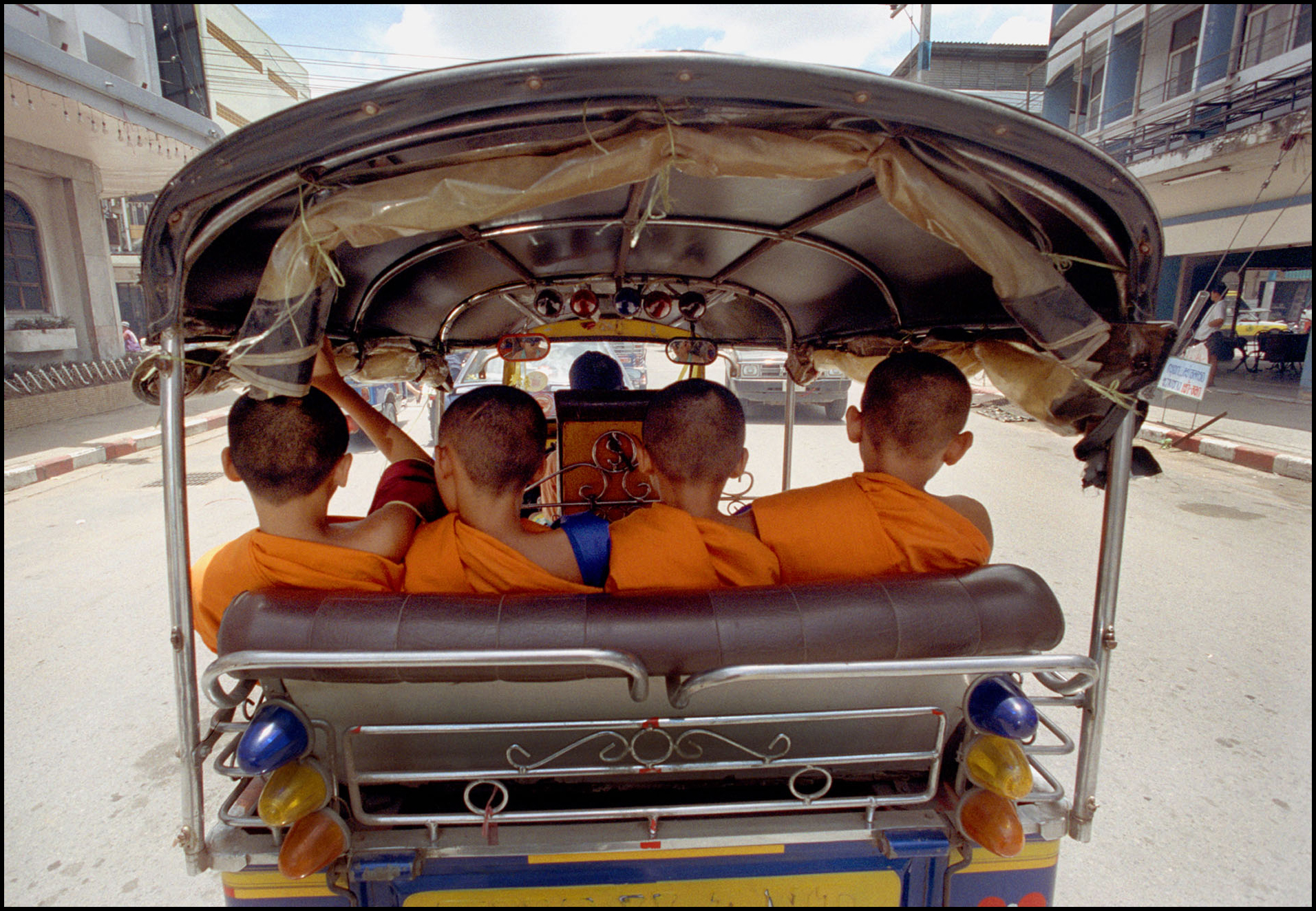 'Buddhist Buddies' Bangkok, Thailand 1990