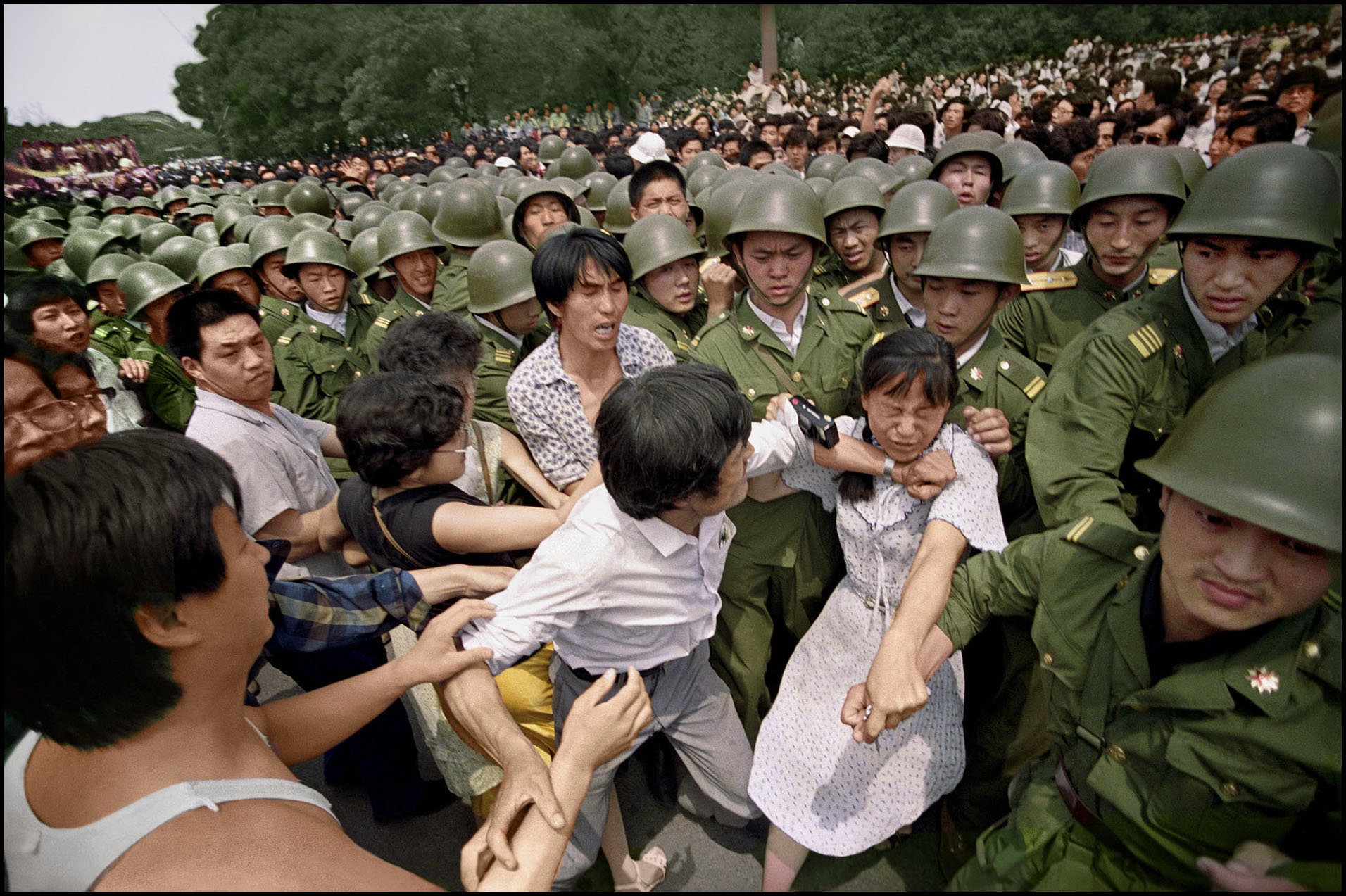 'China Struggle' Beijing, China 1989