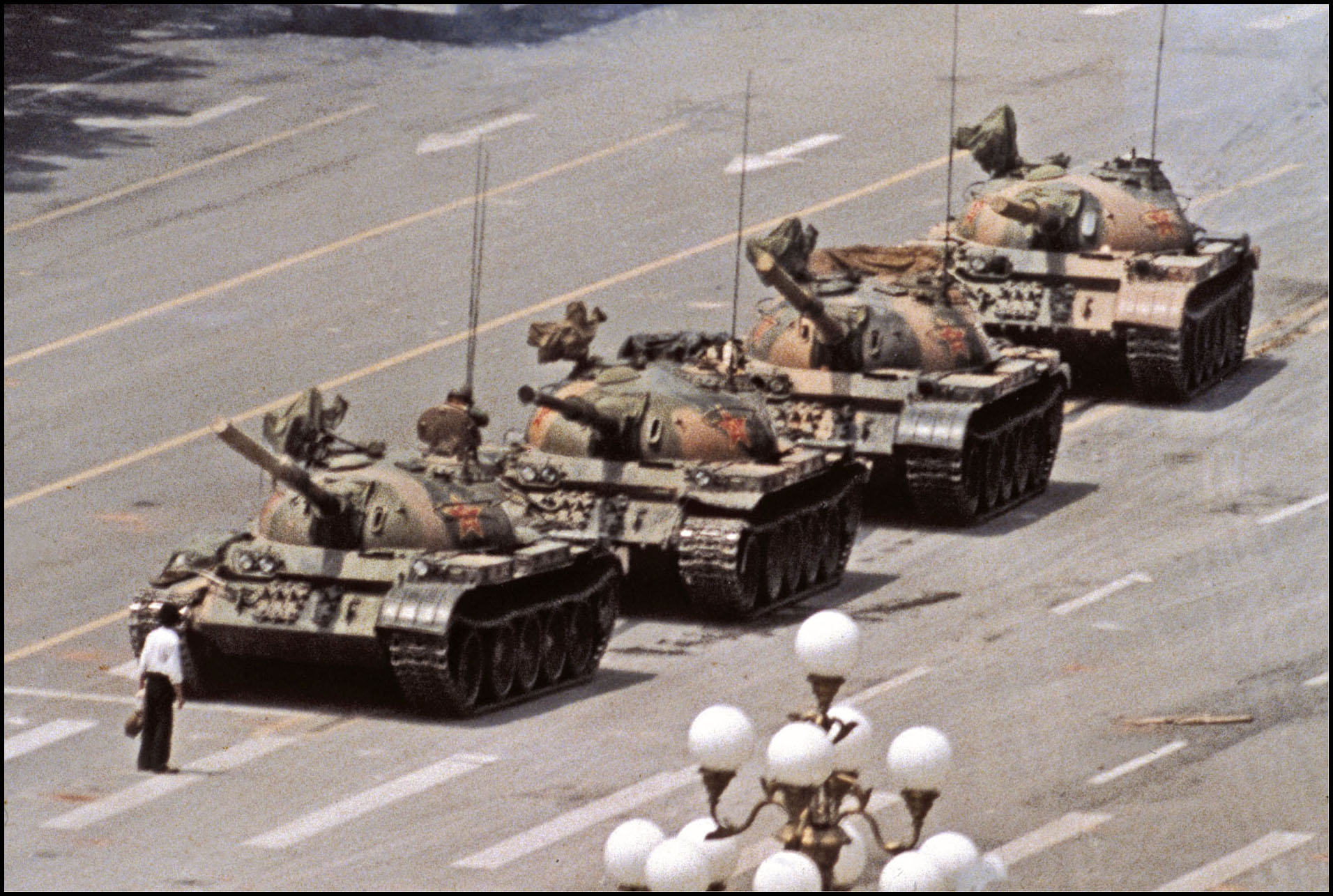 'Tank Man' Beijing, China 1989