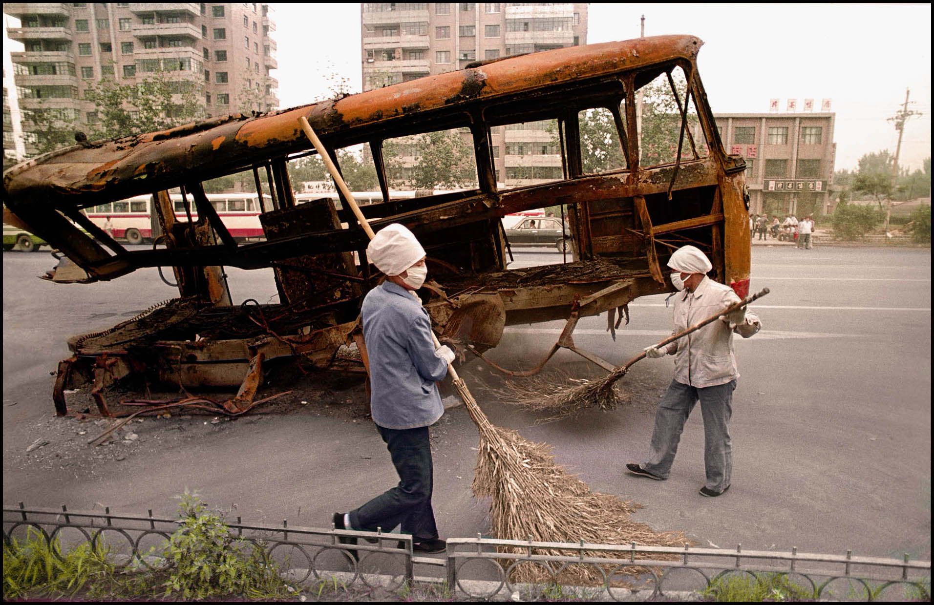 'Sweepers' Bejing, China 1982