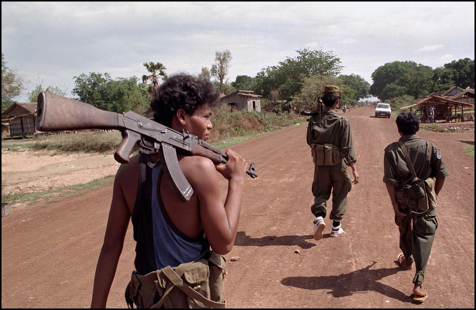 'On Patrol' Battambong, Cambodia 1993