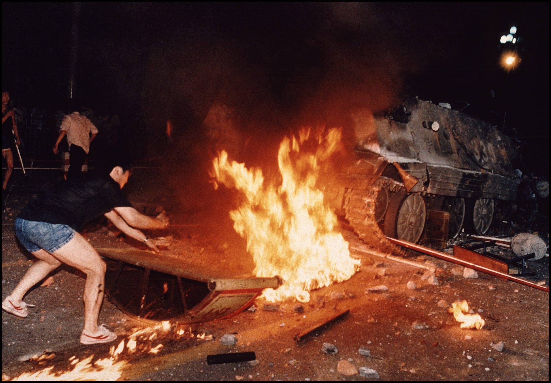 'Bejing Burning' Bejing, China 1989